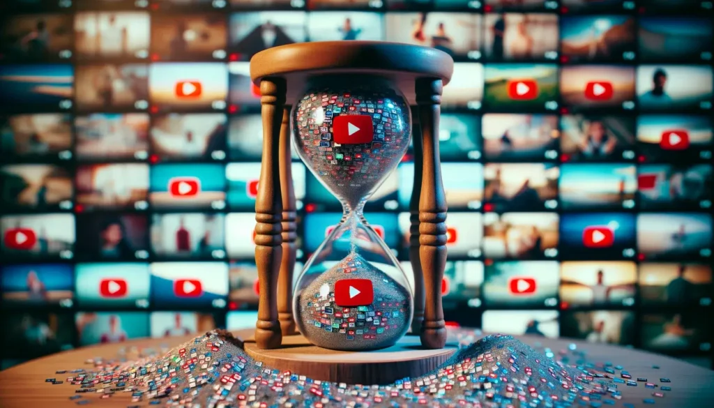 combien d'heures de contenu vidéo sont téléchargées sur YouTube