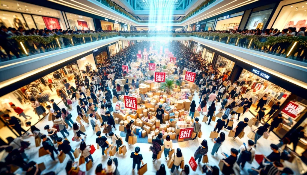 Combien de personnes font des achats en ligne pendant les grandes soldes comme le Black Friday ? 3 principaux marchés de l'e-commerce