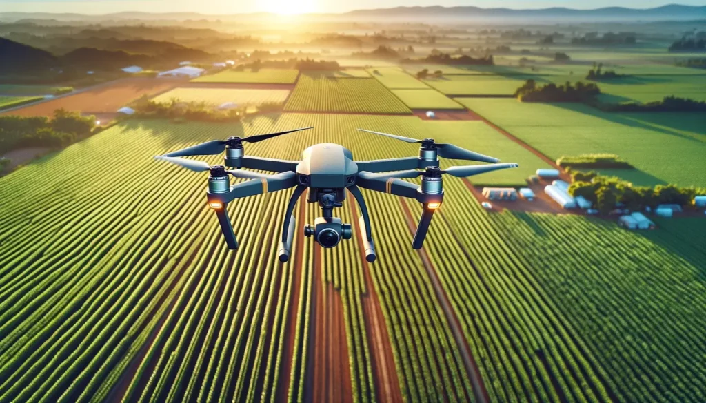 Combien de drones sont utilisés à des fins commerciales ? 2 Agriculture :
