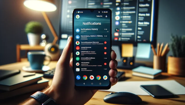 Historique des Notifications sur Android