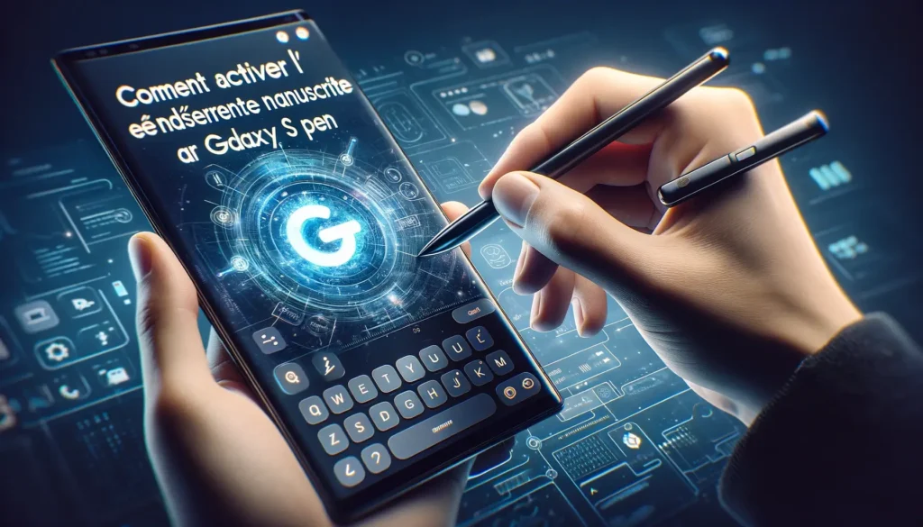 Comment Activer l'Entrée Manuscrite de Gboard sur Galaxy avec S Pen 2 Manuscrite de Gboard
