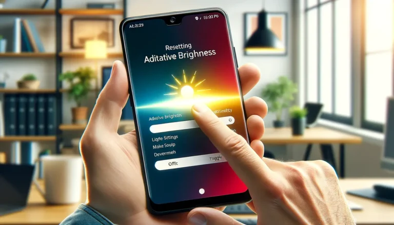 Luminosité Adaptative Android