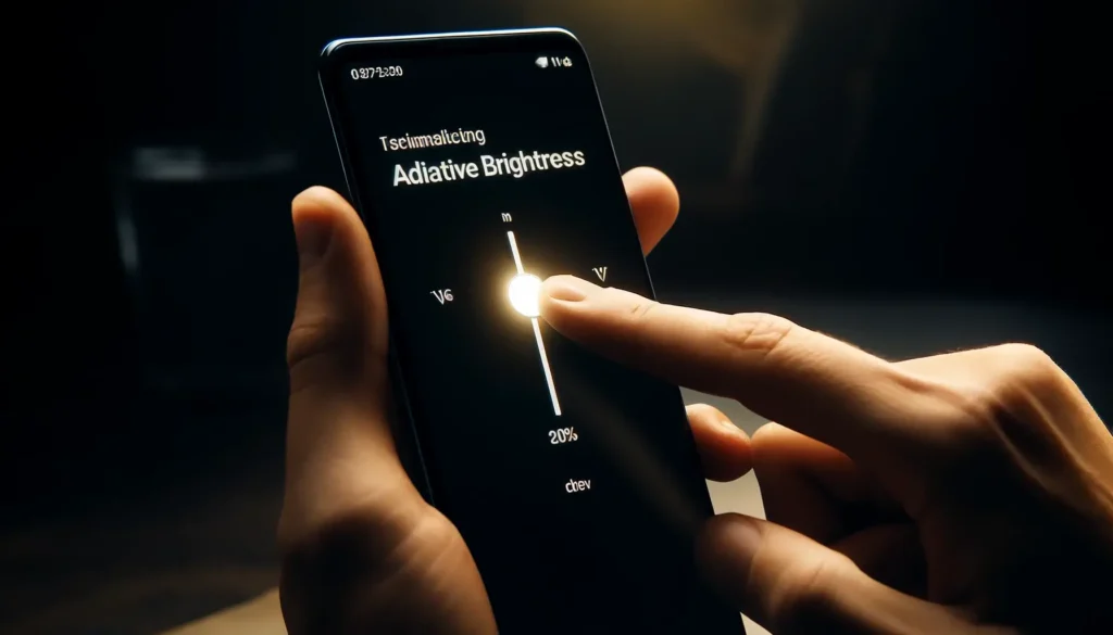 Réinitialiser la Luminosité Adaptative sur Votre Android 2 Luminosité Adaptative Android