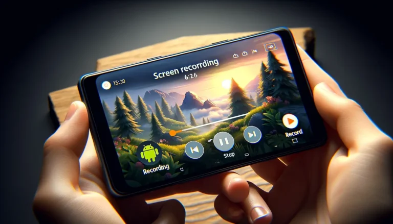 Enregistrement Écran sur Android