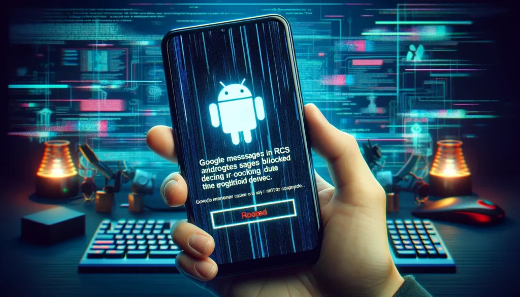 Google Messages bloque les SMS RCS sur les Android rootés 2 SMS RCS sur les Android rootés