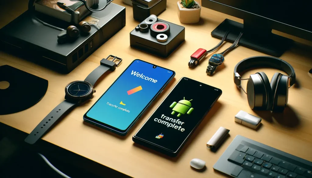 Transférer de fichiers et données d'un ancien Android vers un nouveau 3 Transférer de fichiers et données d'un android