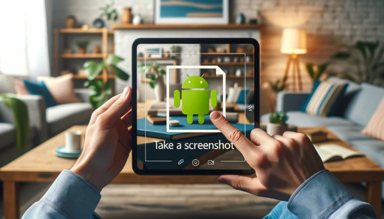 Capture d'écran sur Android