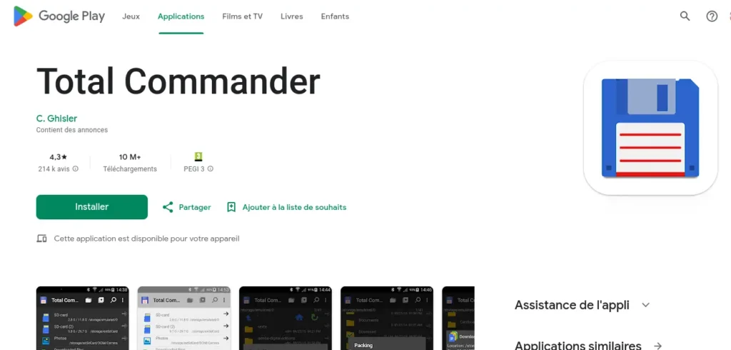 Les 12 Meilleurs Gestionnaires de Fichiers Android en 2024 8 Total Commander