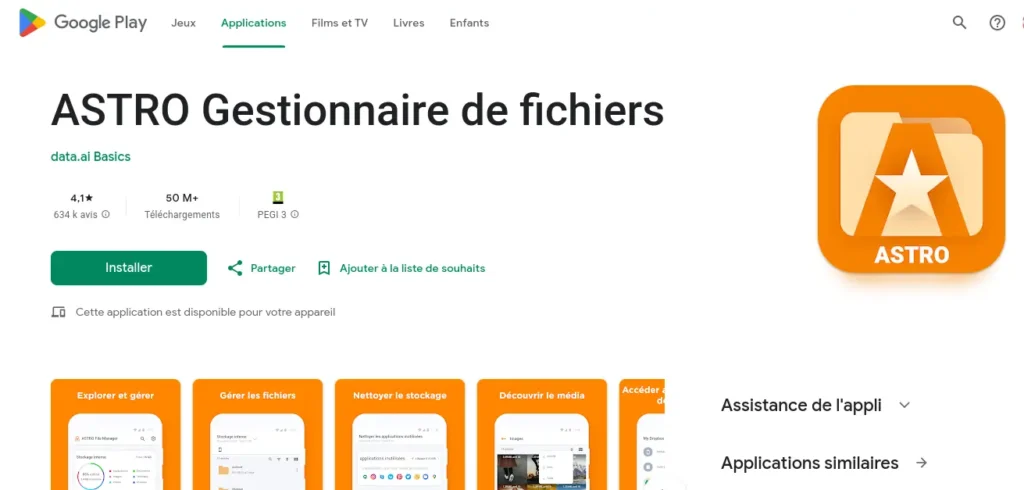 Les 12 Meilleurs Gestionnaires de Fichiers Android en 2024 13 ASTRO File Manager & Cleaner