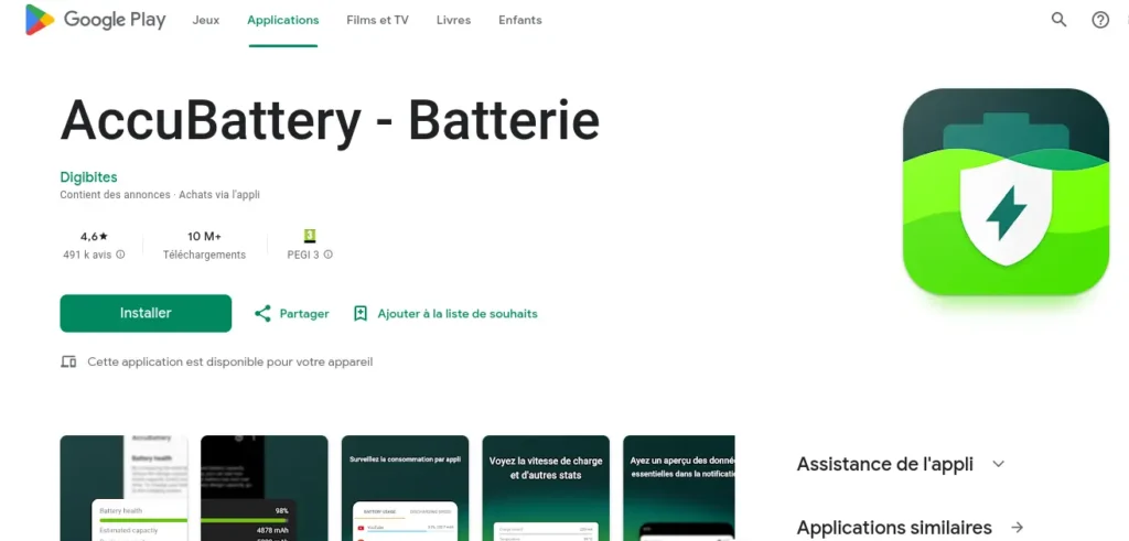 Comment vérifier l'état de la batterie de votre Android 2 AccuBattery app