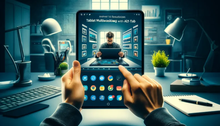 Android 14 Révolutionne le Multitâche sur Tablette avec Alt+Tab 1 Android 14 Multitâches Alt+Tab