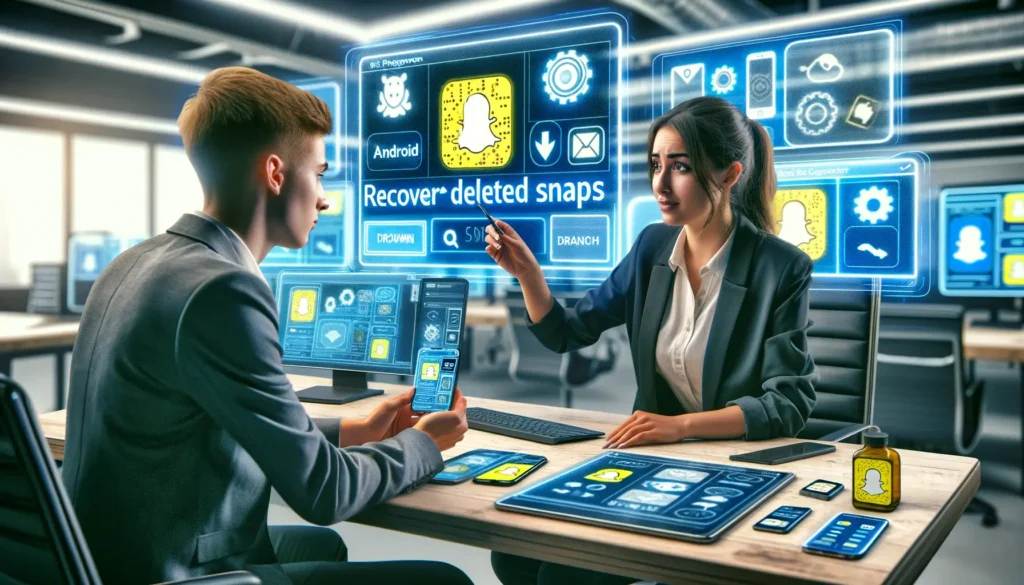 Comment Récupérer les Snaps Supprimés sur Snapchat Sur Android et Iphone 2 Récupérer les Snaps Supprimés