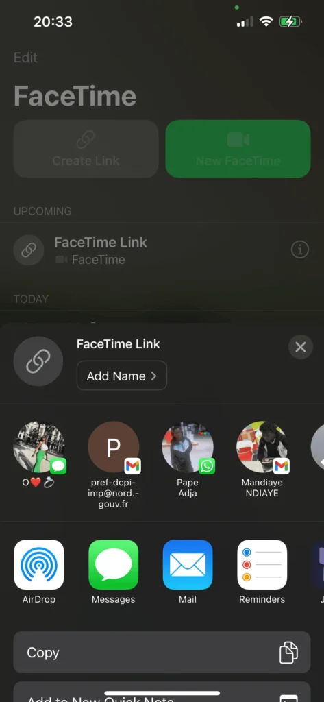FaceTime sur Android et PC : Comment Profiter de l'Appel Vidéo d'Apple sans iPhone 7 Créer un lien