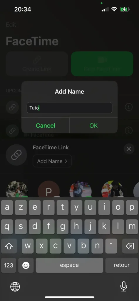 FaceTime sur Android et PC : Comment Profiter de l'Appel Vidéo d'Apple sans iPhone 8 Nommer votre lien