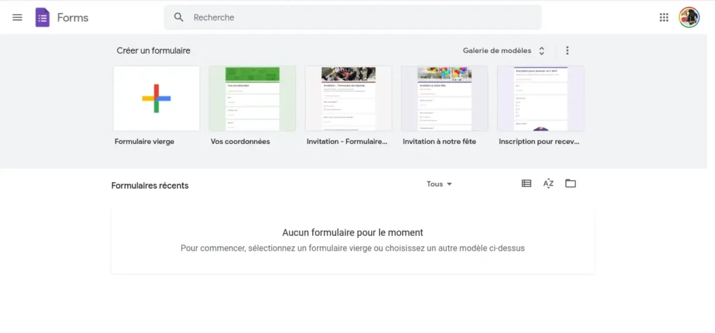 Google Forms : Comment Créer un Formulaire Google 2 Créer ton premier formulaire