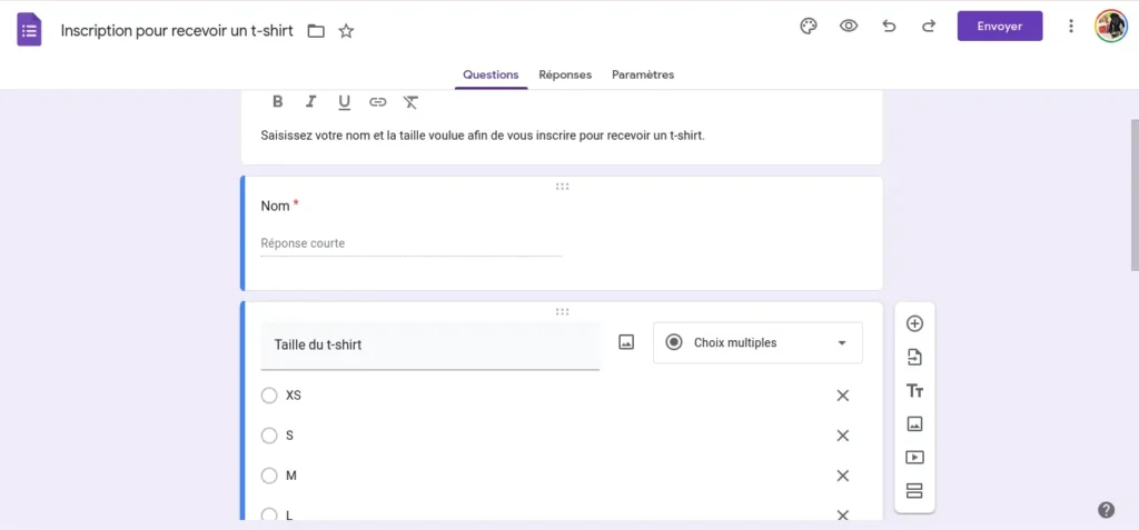 Google Forms : Comment Créer un Formulaire Google 3 Choisir un modèle