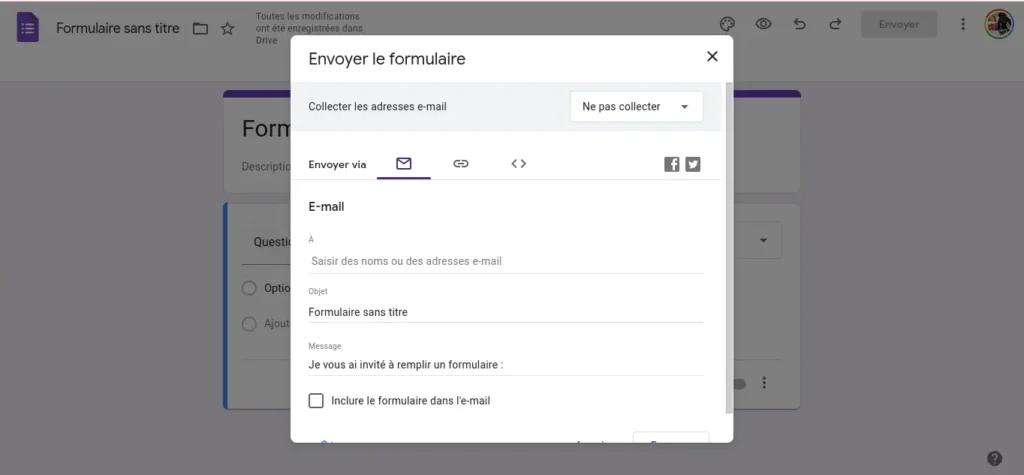Google Forms : Comment Créer un Formulaire Google 5 Partager votre formulaire