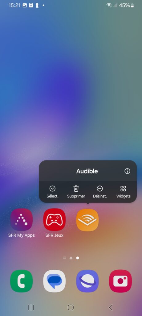 Comment Supprimer d'anciens Fichiers, Applis et Médias sur Android ? 2 Trouver l'icône de l'application