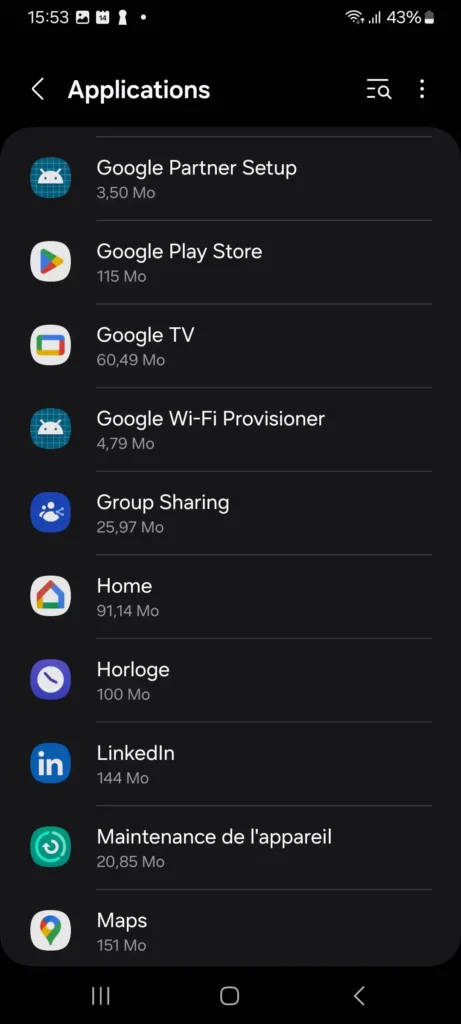 Comment Revenir à une Version Antérieure d'une Application Android 3 Trouver l'application