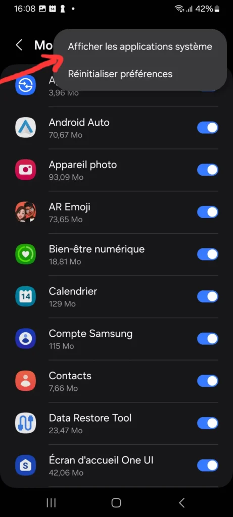 Comment Revenir à une Version Antérieure d'une Application Android 9 Screenshot 20240514 160853 Settings