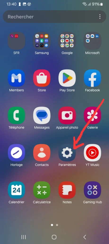 Téléphone Android Perdu : Comment Facilement le Retrouver 2 Ouvrir les Réglages