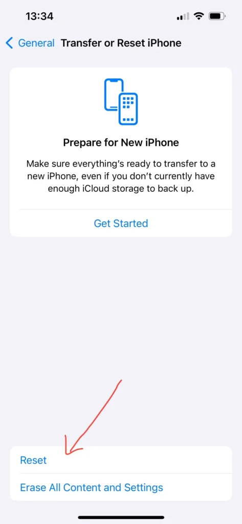 Comment Réinitialiser les Paramètres Réseau sur Android et iOS 5 Taper sur 'Réinitialiser'