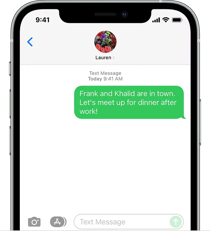 Comment Savoir si Quelqu'un vous a Bloqué sur iMessage ? 2 bulles bleues imesage