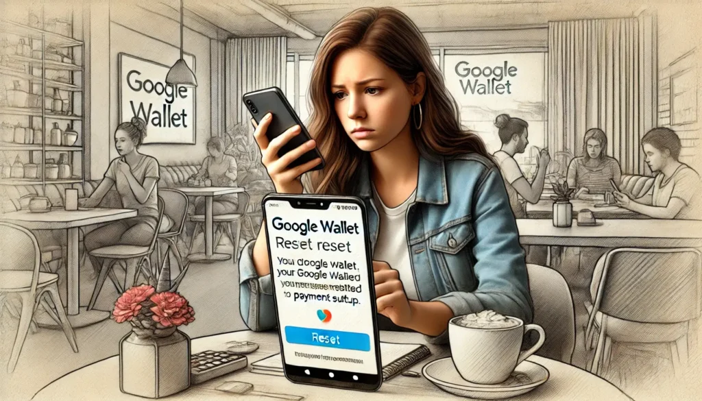 Réinitialiser Google Wallet