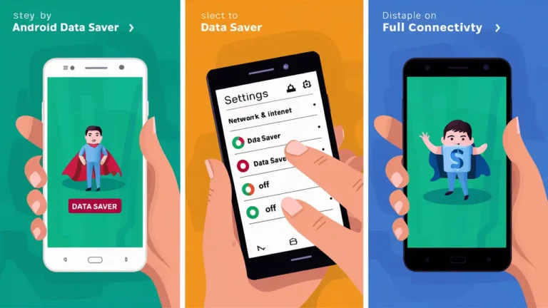 Économiseur de Données Android