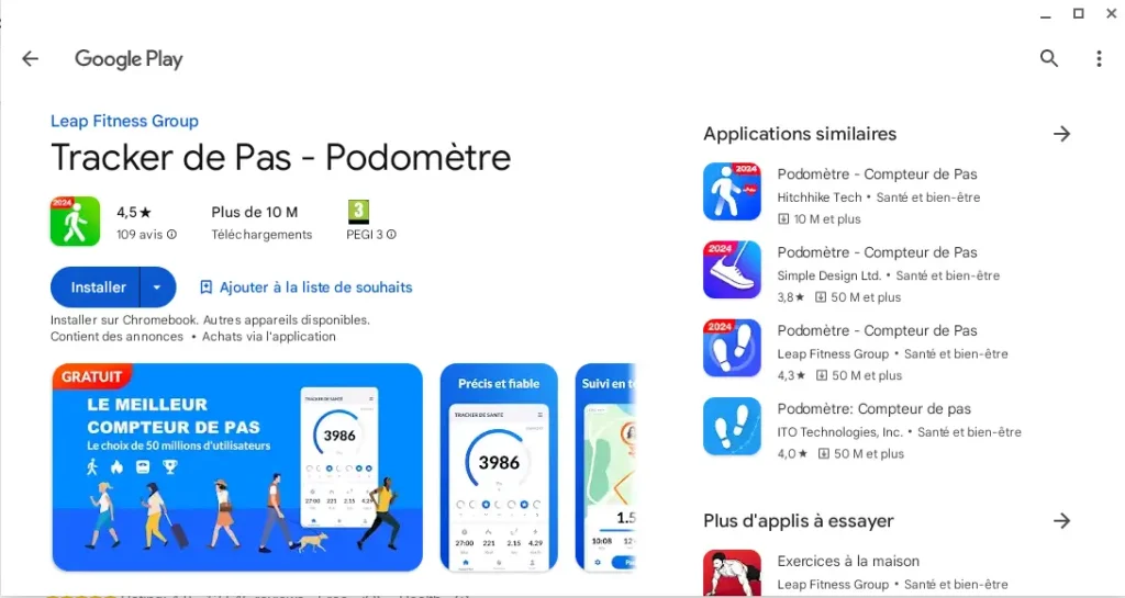 Comment Suivre ses Pas avec un simple Téléphone Android ? 11 Step Counter