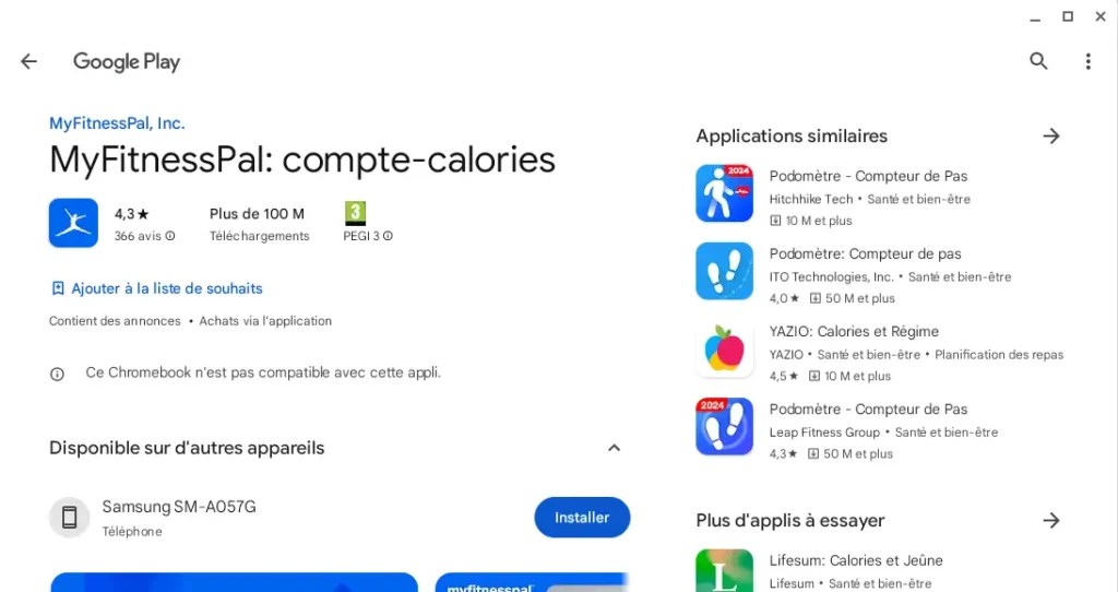 Comment Suivre ses Pas avec un simple Téléphone Android ? 13 MyFitnessPal