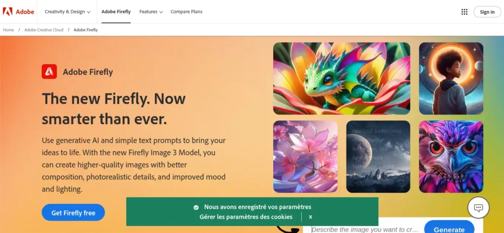 8 Meilleurs Générateurs d'Images IA en 2024 6 Adobe Firefly