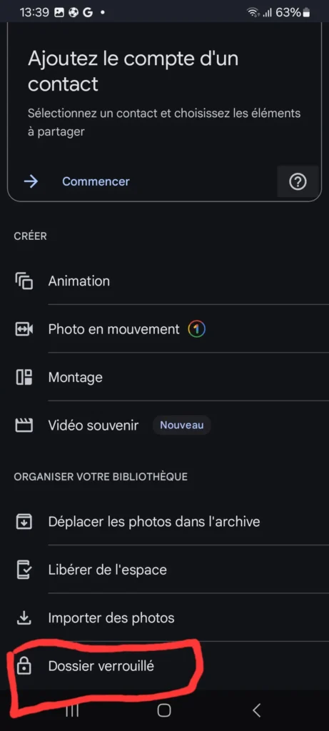 Comment Cacher des Photos personnelles sur votre Android ou iOS ? 10 Screenshot 20240607 133901 Photos