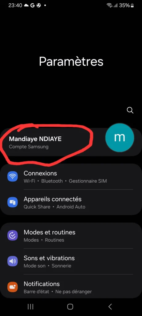 Comment Changer le Compte Google par Défaut sur Android 3 Comptes