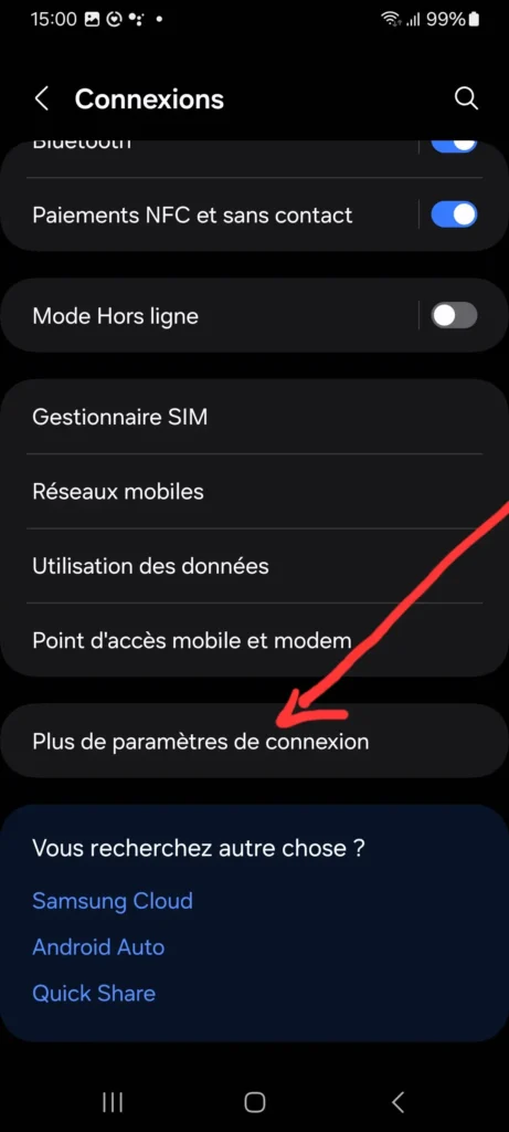 Comment faire en sorte qu'Android utilise le serveur DNS de votre choix ? 3 appuyez sur DNS privé