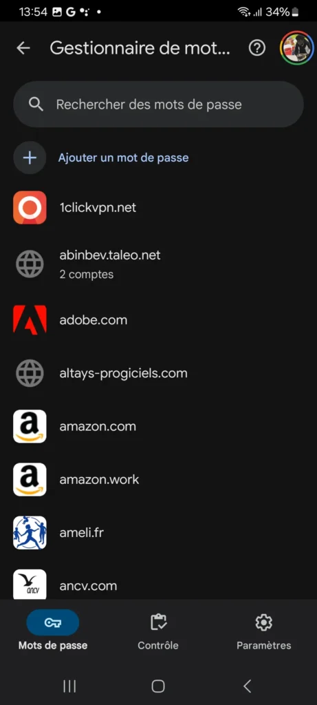 Comment accéder à vos mots de passe dans Google Chrome 5 Recherche et affichage des mots de passe