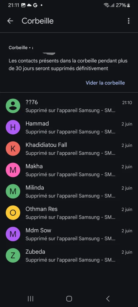 Comment restaurer les contacts supprimés dans Gmail et Google Workspace ? 5 trouver le ou les contacts