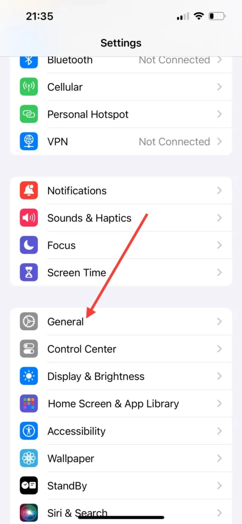 Comment Trouver le Numéro IMEI de votre Téléphone Mobile 8 Puis Général et après À propos