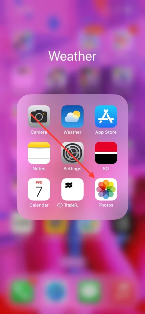 Comment Cacher des Photos personnelles sur votre Android ou iOS ? 11 Ouvrez l'application Photos