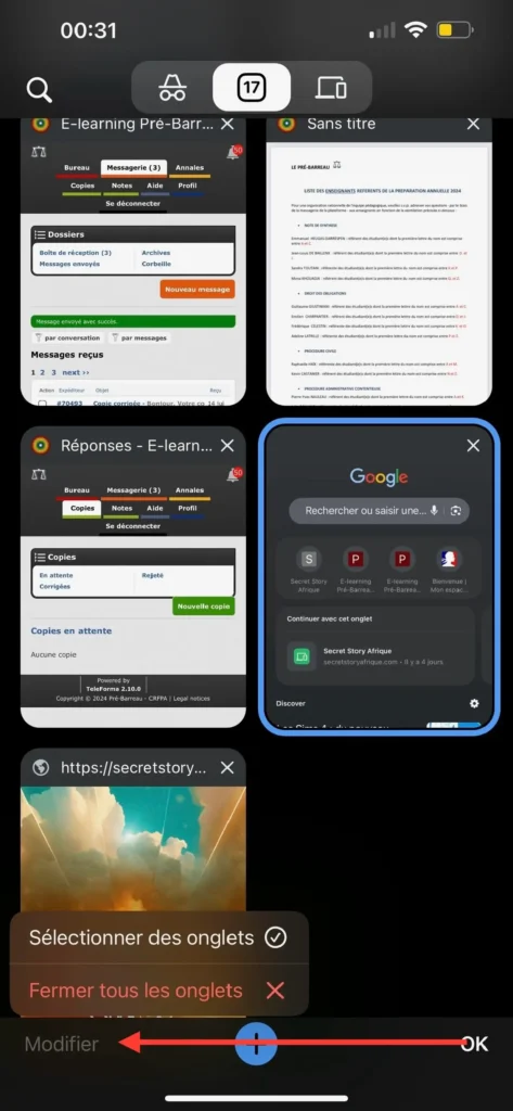 Comment Fermer tous le Onglets Chrome d'un coup ? 7 Et enfin appuyez sur "fermer tous les onglets"