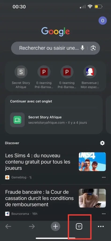 Comment Fermer tous le Onglets Chrome d'un coup ? 5 Ouvrez le menu Chrome