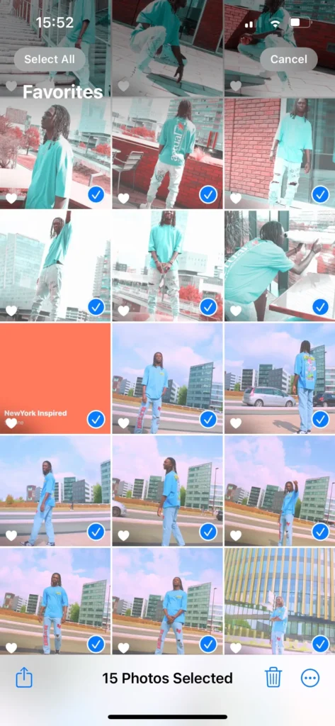 Comment Cacher des Photos personnelles sur votre Android ou iOS ? 12 Sélectionnez les photos ou vidéos que vous souhaitez cacher